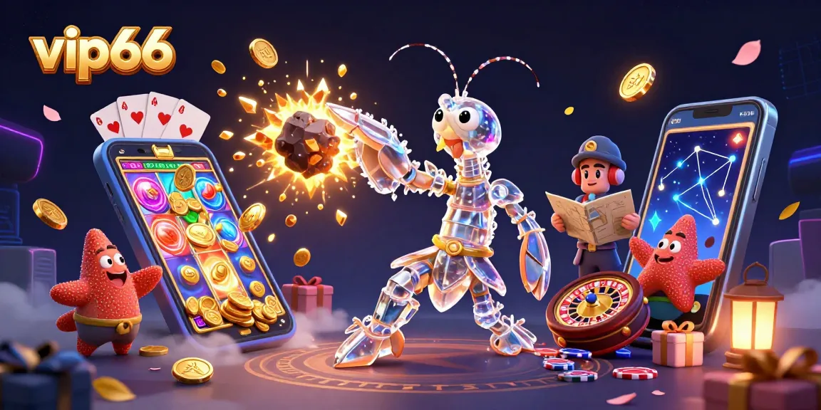 Engage with vip66 online casino games as galactic samurai bursts through asteroids into golden treasures.