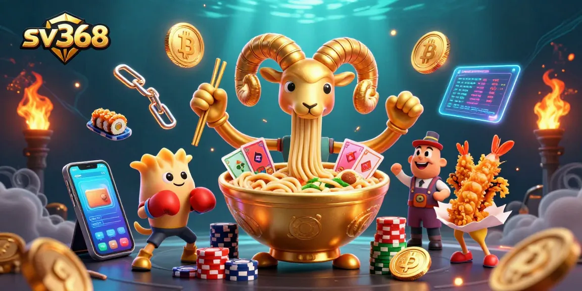 Experience thrilling gaming with sv368's dynamic online casino world, featuring vibrant characters and crypto themes.