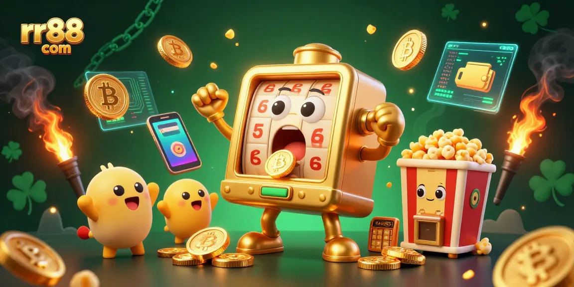 Spin the golden slot machine at rr88 com and win dazzling rewards in a vibrant gaming scene.
