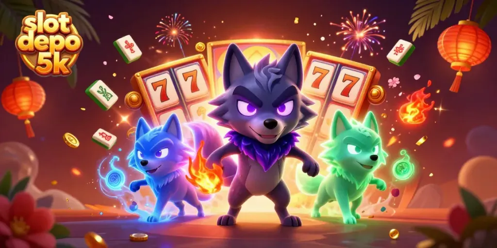 Experience the excitement of slot depo 5k with vivid visuals and dynamic elements bringing the casino vibe alive.