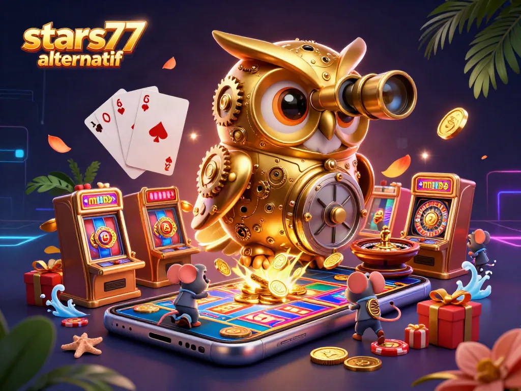 Mainkan slot di stars77 alternatif dengan pengalaman visual yang menggembirakan dan interaktif.