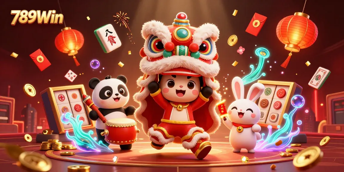 Experience the thrill of 789Win with vibrant casino elements highlighting a dynamic celebration.