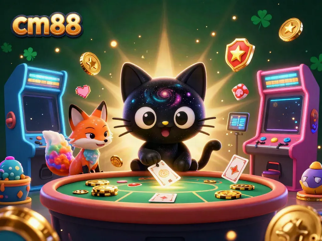 Experience the thrill of cm88 casino with vibrant characters and dynamic gaming elements.
