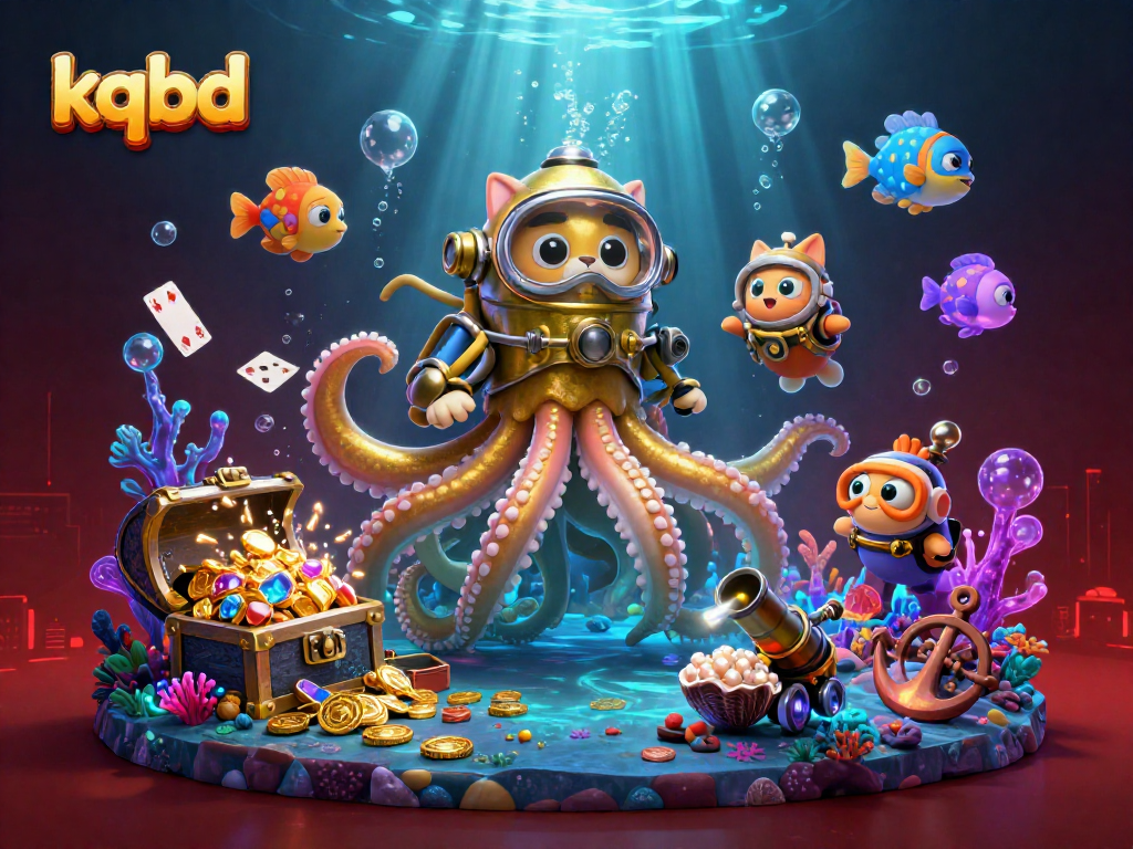 Engage with kqbd live scores while navigating a treasure-filled underwater scene of gambling elements.