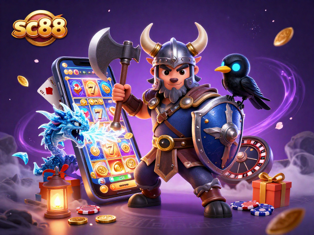Engage with sc88's thrilling slots and games in a vibrant 3D casino adventure.