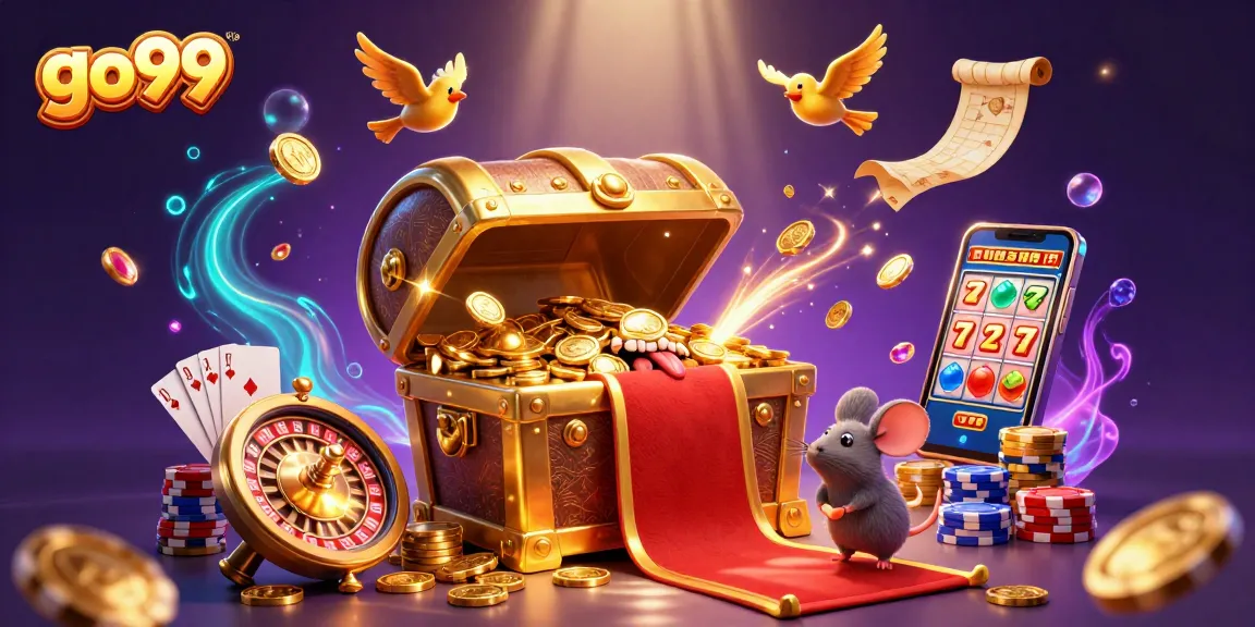 Spin big wins at go99 with our vibrant, animated casino scene full of exciting games.
