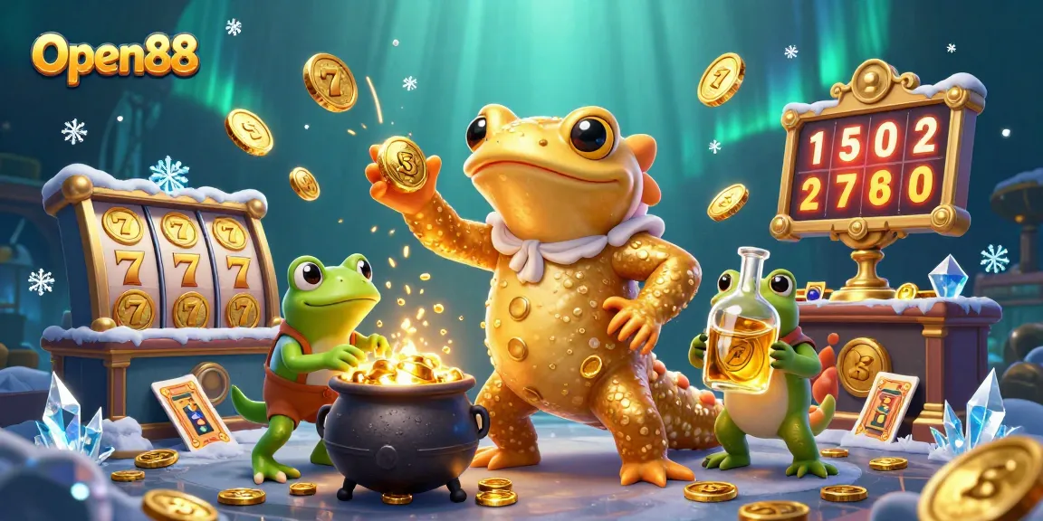 Experience exciting gameplay at Open88, featuring dynamic 3D characters and thrilling casino elements.