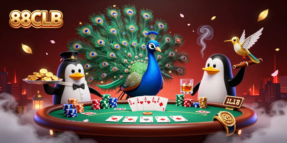 Experience exciting wins at 88CLB with vibrant casino elements and engaging characters.