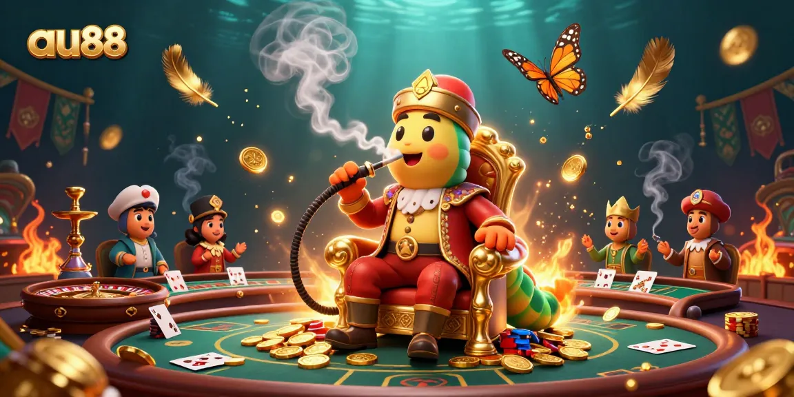 Experience thrilling action at au88 with vibrant casino scenes featuring dynamic characters and gaming elements.