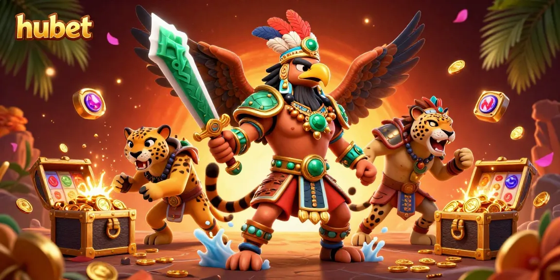 Experience winning strategies at hubet with a vibrant casino-themed illustration featuring dynamic game elements.