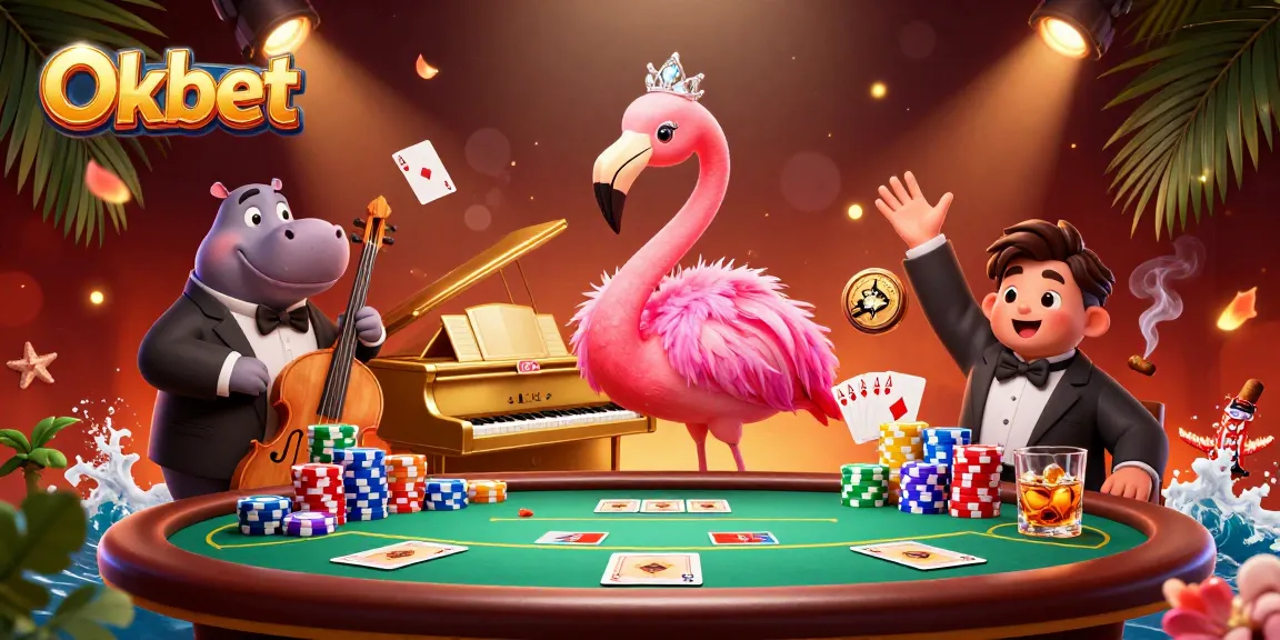Enjoy exciting poker games at Oxbet with vibrant casino elements capturing the thrill of betting.