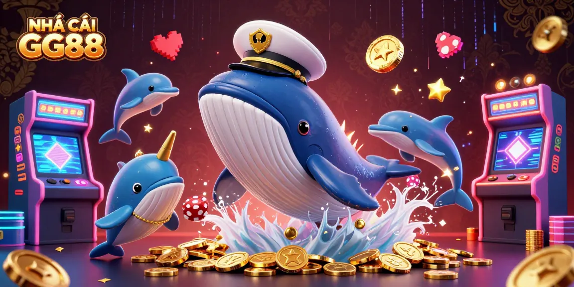 Experience the excitement of NHÀ CÁI GG88 with whimsical characters mastering games and winnings