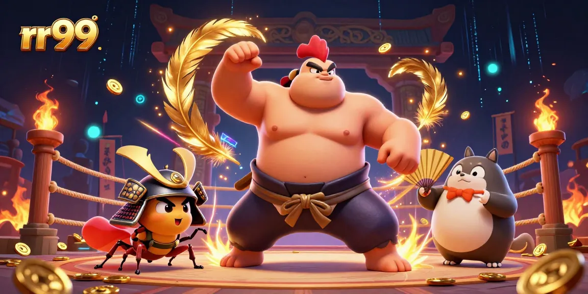 Enter the thrilling world of rr99 as sumo wrestlers stomp and cricket warriors battle in an epic casino showdown.