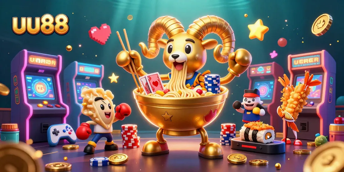 Engage in exciting gameplay at uu88 with colorful elements and characters in a vibrant casino scene.
